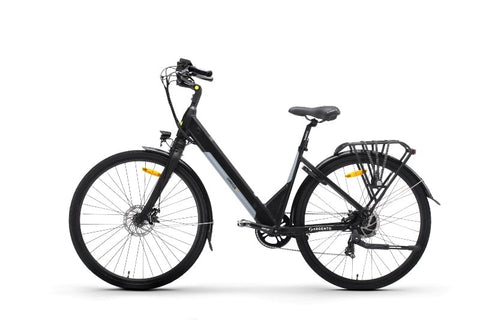 Argento Omega step through city e bike Moov Electric